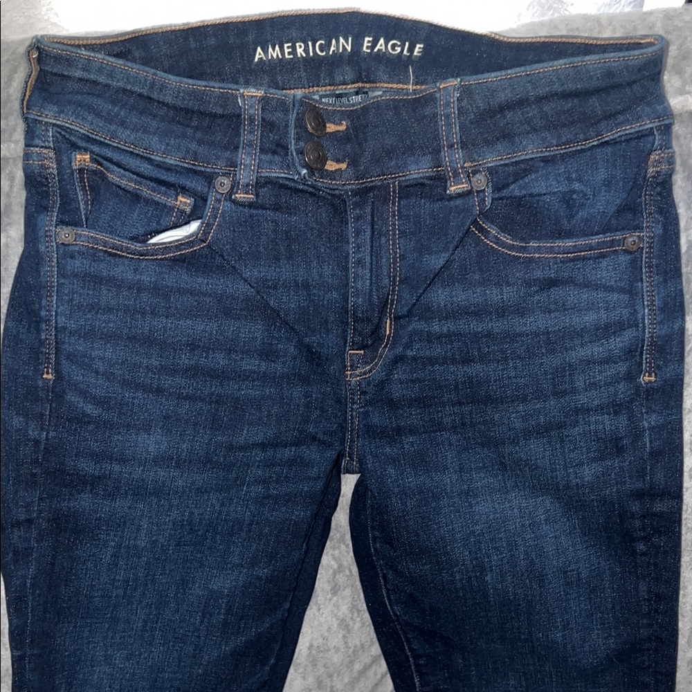 American Eagle Outfitters Dark Blue Jeans